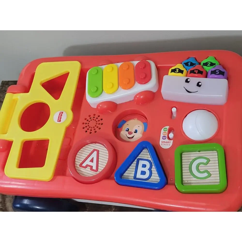 ​Fisher-Price Laugh & Learn Pull & Play Learning Wagon Musical Toddler Toy